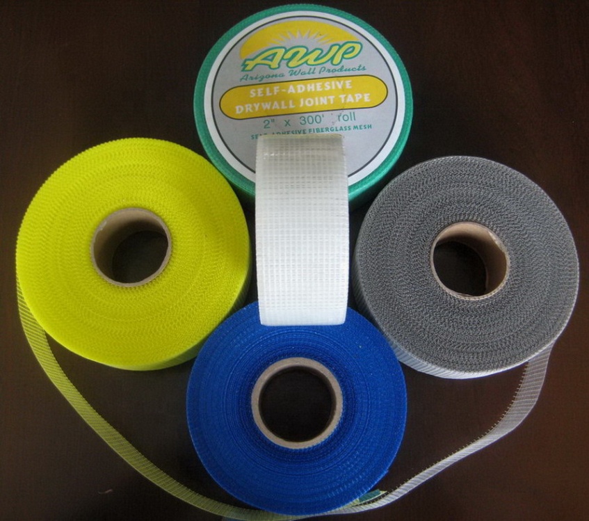 Self Adhesive Fiberglass Tape 65g 9x9mesh6 Self Adhesive Fiberglass Tape 65g 9x9mesh6
